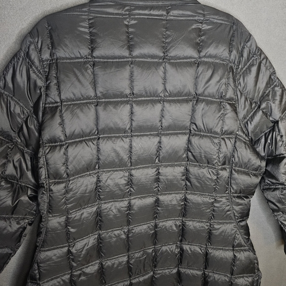 Woolrich Womens Plus 2XL Goose Down Filled Puffer Coat Jacket Black Quilted - Picture 11 of 16